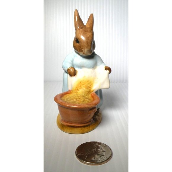 Beatrix Potters *Rare Vintage "Cecily Parsley" Figurine By Beswick England 1965 - Picture 5 of 6